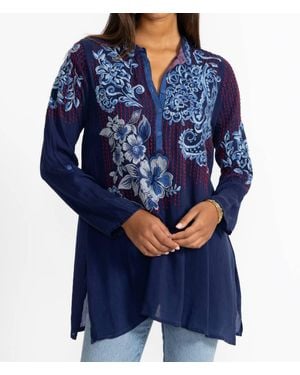 Johnny Was Gilani Tunic - Blue