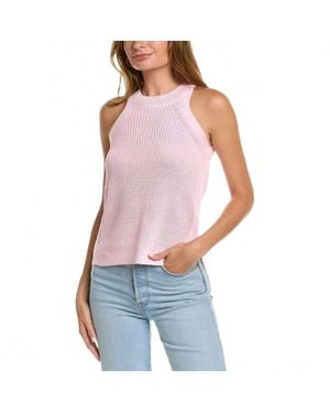 Fate Halter Neck Tank Sweater - Purple