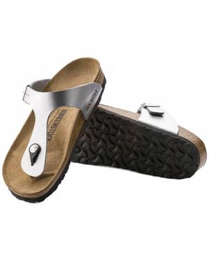 Birkenstock Gizeh Birko-Flor Sandals - Black