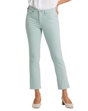 NYDJ Sheri Snowpass Mint Ankle Crop Jean - Blue