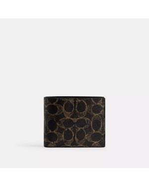 COACH 3-In-1 Wallet - Black