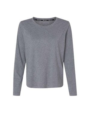 Champion Sport Soft Touch Long Sleeve T-Shirt - Gray