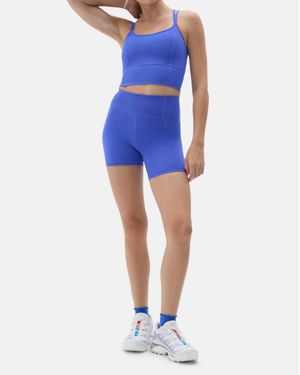 Halfdays Hattie Pull-On Bike Short - Blue