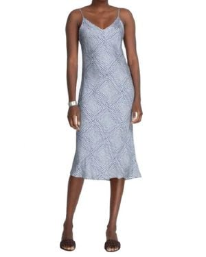 Johnny Was Vendom Slip Dress - Blue