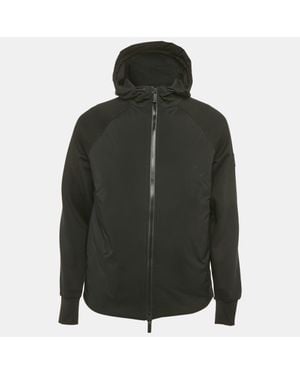 BOSS Cotton And Nylon Zip-Up Steele Jacket - Green
