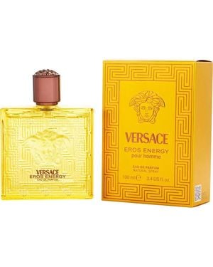 Versace Eros Energy Edp Spray 3.4 Oz (100 Ml) - Yellow