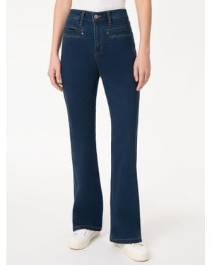 Jones New York Lexington Flare Jeans, West Point Wash - Blue