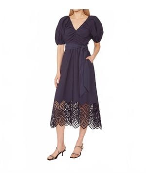 Gilner Farrar Kayson Midi Dress - Blue