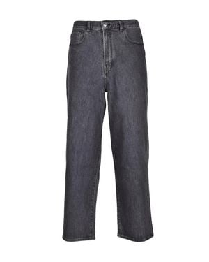 ARMANI EXCHANGE Loose Fit Denim Jeans With Classic Five-Pocket Style - Blue