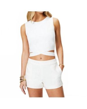 Ramy Brook Pre-Loved Benson Mini Short - White