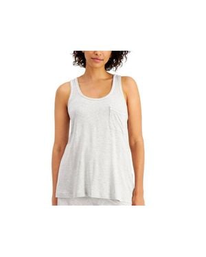 Alfani Solid Tank Top - Black