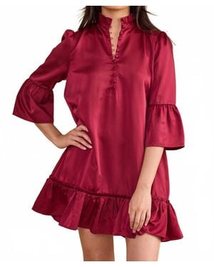 Double A Chelsea Dress - Red
