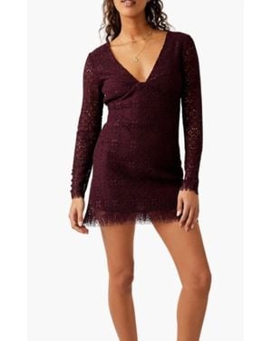Free People Honey Mini Dress - Red