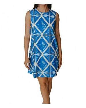 Laroque Worth Mini Dress - Blue