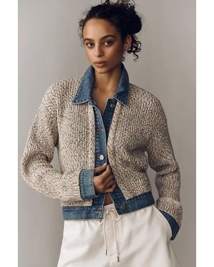 Blank NYC Bellamy Twofer Sweater - Brown