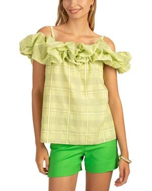 Trina Turk Primrose Top - Green