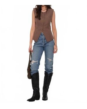 Heartloom Roxanne Vest - Blue