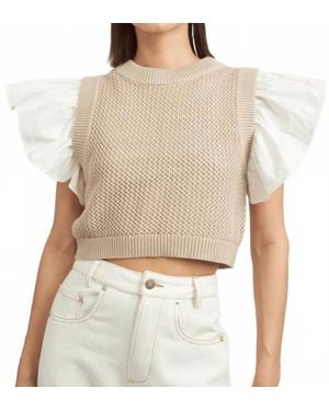 En Saison Freya Top - Natural