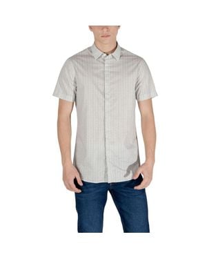 ARMANI EXCHANGE Cotton Shortsleeve - Gray