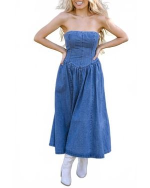 seed denim dress womens Button Down Denim Dress