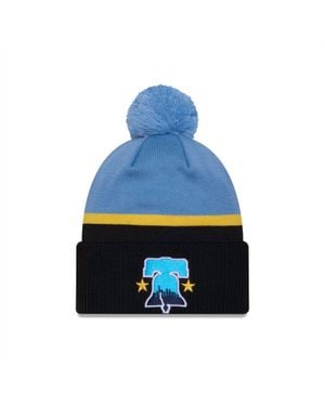 Pro Standard Phillies City Connect Knit Beanie - Blue