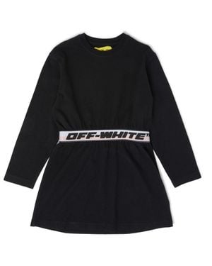 Off-White c/o Virgil Abloh Logo Band Dress - Black