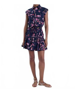 Karina Grimaldi Lola Print Skirt - Blue