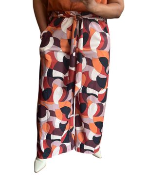 Pixi + Ivy Comfy Print Pant - White