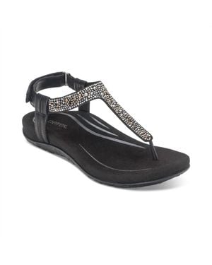 Aetrex Marni Sandals - Black