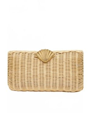 Poolside The Classica Clutch - Natural