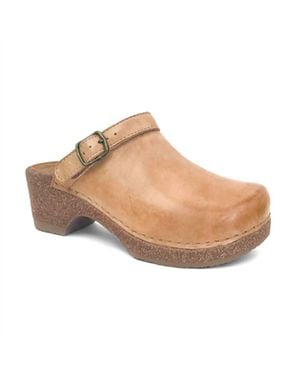 Aetrex Beckie Cork Clog - Natural