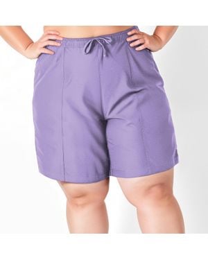 Calypsa Plus 7" Board Shorts - Purple