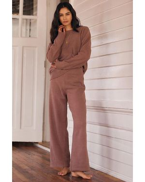 Eberjey Bouclé Pants - Gray
