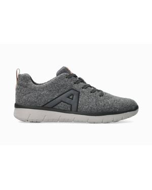 Allrounder Malibou Lace Up Wool Sneakers - Black