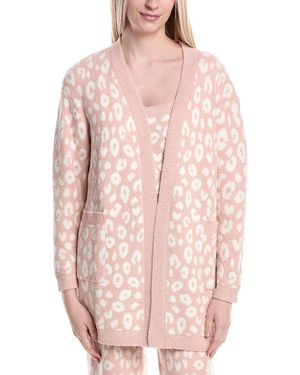 Sanctuary Open Knit Cardigan - Pink