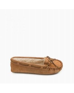 Minnetonka Cally Slipper - Brown