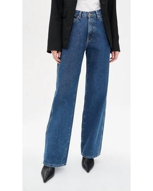 DL1961 Kaylen Soft Curve High Rise Jeans - Blue