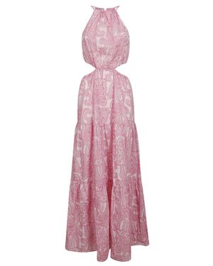 MC2 Saint Barth Kaby Maxi Dress - Pink
