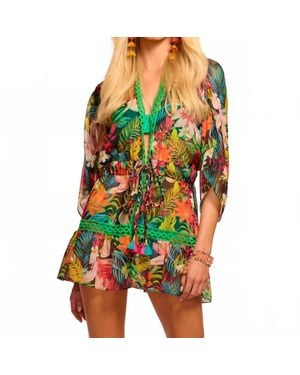 Ramy Brook Madge Mini Dress - Green