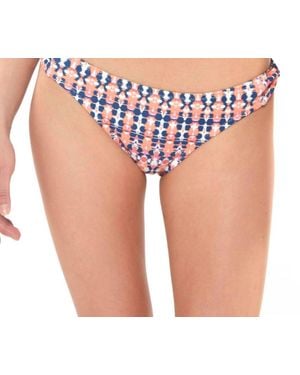 Jessica Simpson Laguna Beach Twisted Tab Hipster Bikini Bottom - Red