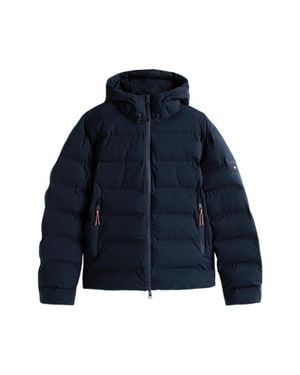 Tommy Hilfiger Quilted Technical Jacket With Thermo-Insulating Padding - Blue