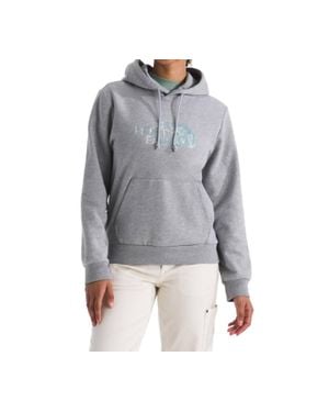 The North Face Evolution Regenerative Ink Half Dome Hoodie - Gray