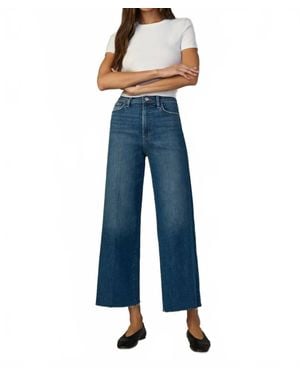 Joe's Jeans Mia High Rise Wide Leg Ankle Jeans - Blue