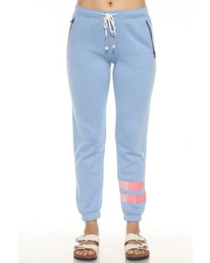 Pj Salvage Nights Banded Lounge Pants - Blue