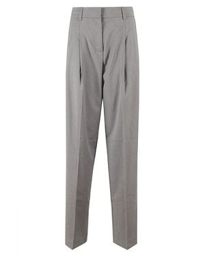 Remain Tailored Wide Leg Pants - Gray