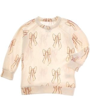 Chaser Brand Cozy Knit Basic Pullover Sweatshirt - Natural