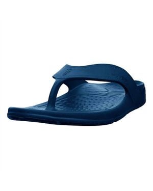 NuuSol Cascade Flip Flop Sandals - Blue