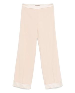 D. EXTERIOR Tailored Pants With And Sophisticated Silhouette - Natural