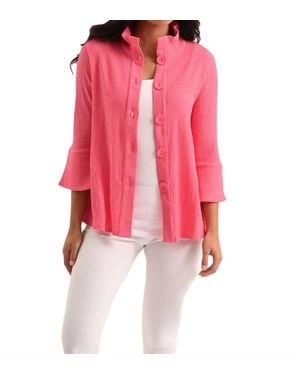 French Kyss Kara 3/4 Jacket - Red