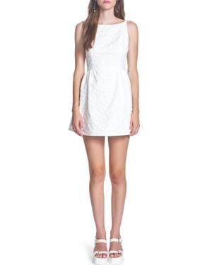 Corey Lynn Calter Arden Mini Dress - White